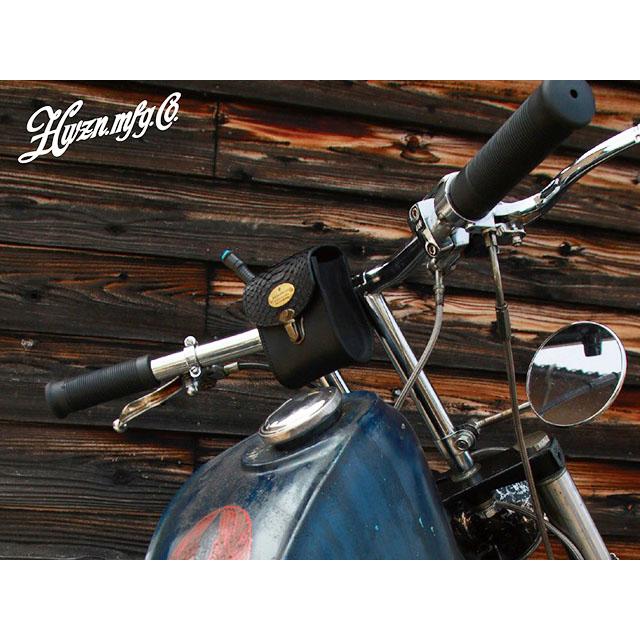 HWZN BROSS/ハウゼンブロス】「Diamond Python Leather Belt Pouch