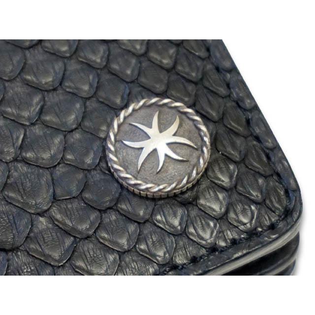 HWZN BROSS/ハウゼンブロス】「Diamond Python Leather Long Wallet