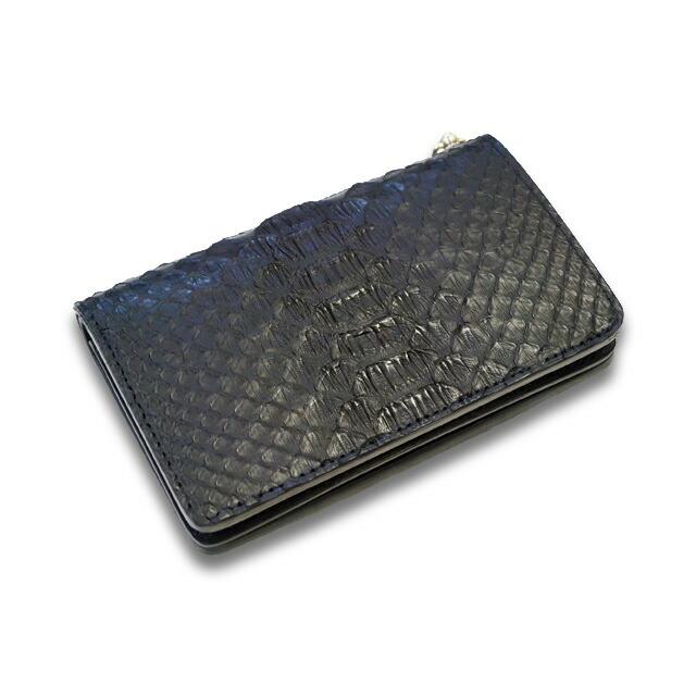 ハウゼンブロス　hwznbross ミドルウォレット HWZN BROSS/ハウゼンブロス】「Diamond Python Leather Middle