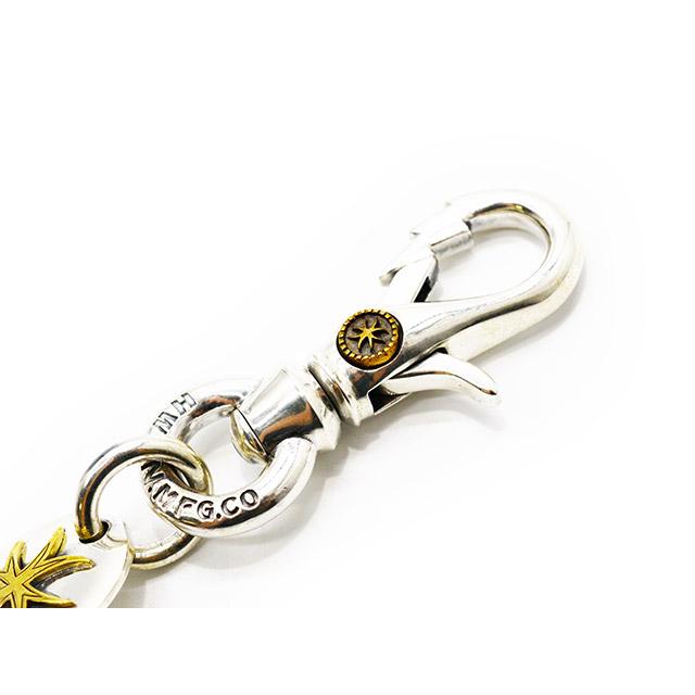 HWZN BROSS/ハウゼンブロス】「Thunder Hook Wallet Chain”Medal