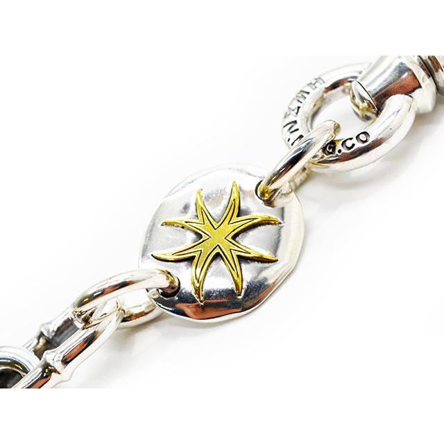 HWZN BROSS/ハウゼンブロス】「Thunder Hook Wallet Chain”Medal