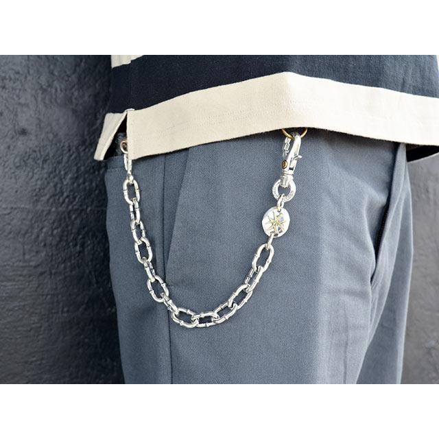 HWZN BROSS/ハウゼンブロス】「Thunder Hook Wallet Chain”Medal