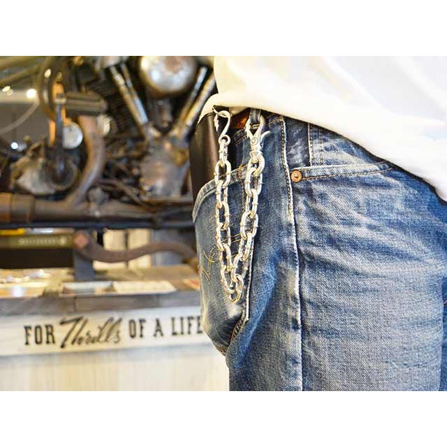 HWZN BROSS/ハウゼンブロス】「Thunder Hook Wallet Chain/サンダー