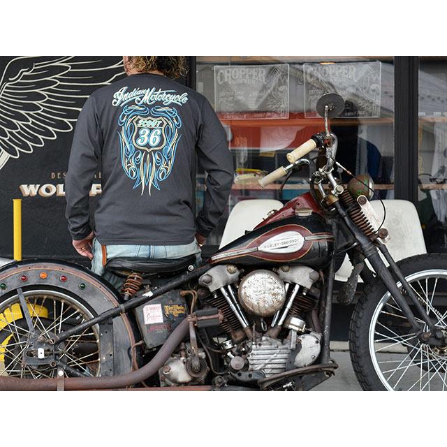 全3色【INDIAN MOTORCYCLE/インディアンモーターサイクル】2026FW「L/S Tee”INDIAN MOTORCYCLE”/ロングスリーブTee”インディアンモーターサイクル”」IM69790 |  | 12