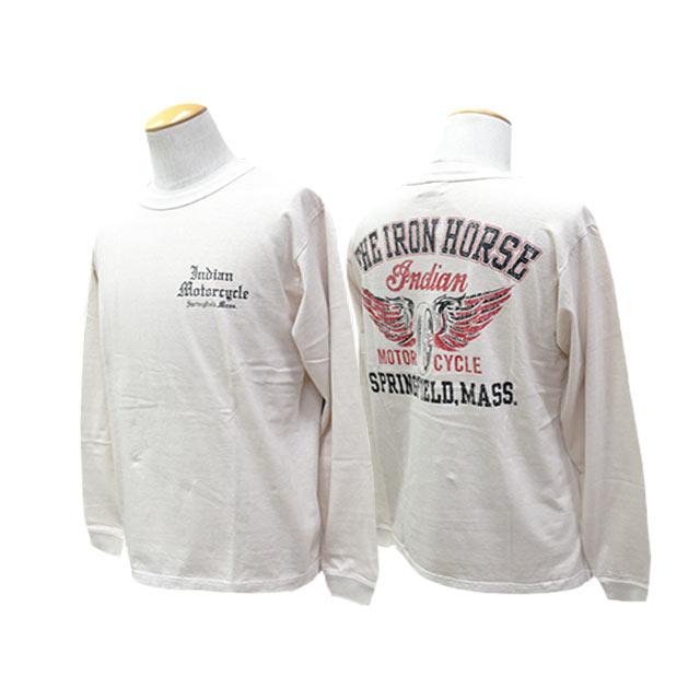 全3色【INDIAN MOTORCYCLE/インディアンモーターサイクル】2026FW「L/S Tee”FLYING WHEEL”/ロングスリーブTee”フライングホイール”」(IM69792) |  | 02