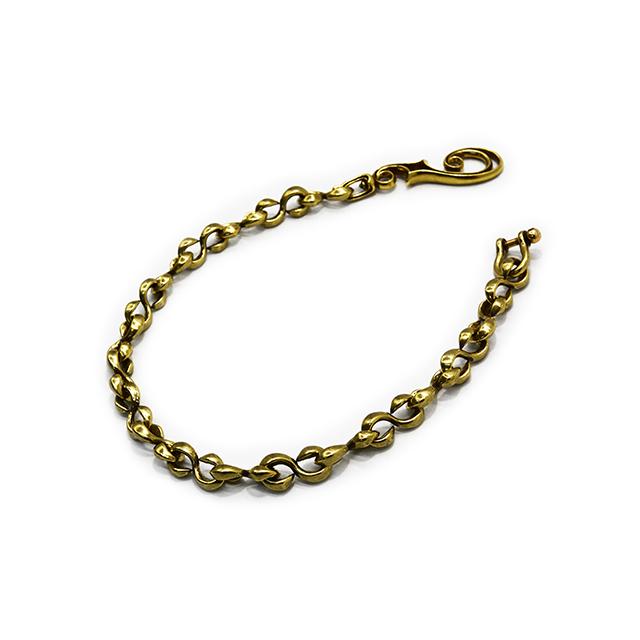【INCEPTION/インセプション】「F-Hole S-Kan Wallet Chain”BRASS”/FホールSカンウォレットチェーン”ブラス”」(IPC-01)(アメカジ/アクセサリー/プレゼント) |  | 01