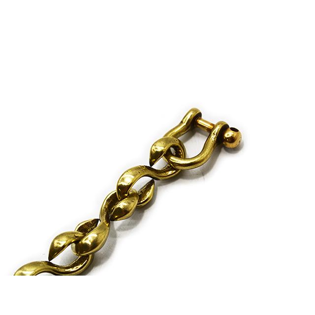 INCEPTION/インセプション】「F-Hole S-Kan Wallet Chain”BRASS”/F