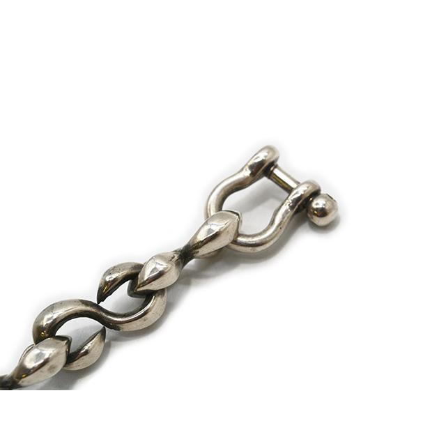 INCEPTION/インセプション】「F-Hole S-Kan Wallet Chain”SILVER