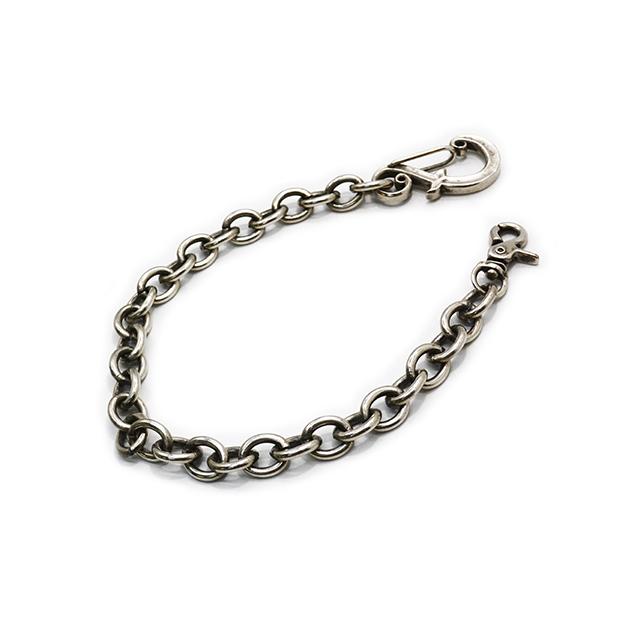【INCEPTION/インセプション】「F-Hole Carabiner Wallet Chain”SILVER PLATING”/Fホールカラビナウォレットチェーン”シルバープレイティング”」(IPC-10) | 