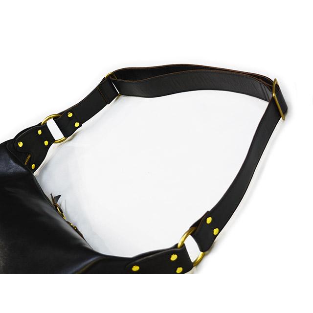 【INCEPTION/インセプション】「Horse Hide Banana Bag/ホースハイドバナナバッグ」(IPHSB-03)(アクセルカンパニー/アメカジ/レザー/プレゼント/ウルフパック)の画像