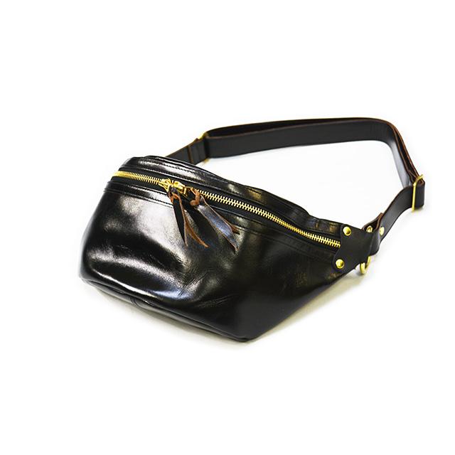 全2色【INCEPTION/インセプション】「Horse Hide Fanny Pack/ホース