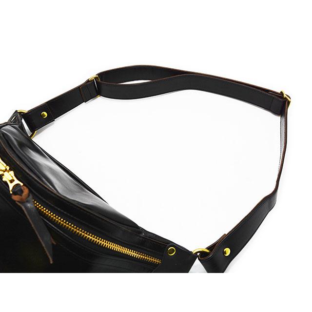 全2色【INCEPTION/インセプション】「Horse Hide Fanny Pack/ホース