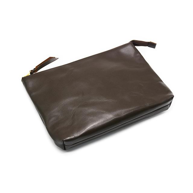 全2色【INCEPTION/インセプション】「Horse Hide Pouch”LARGE”/ホース
