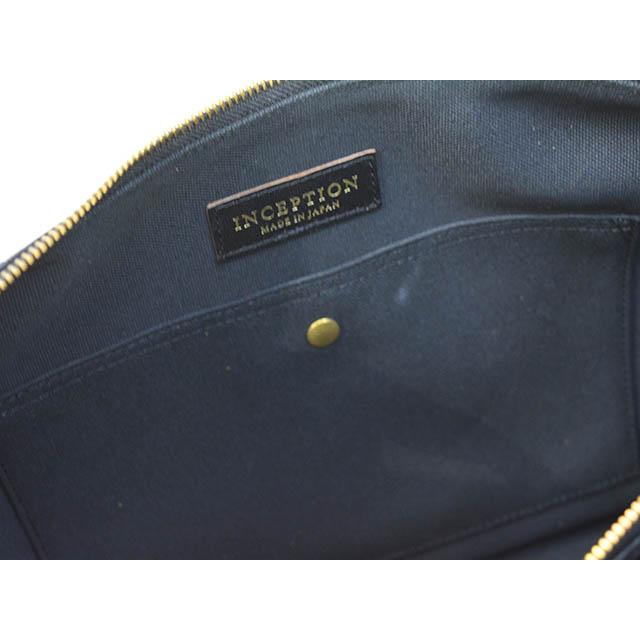 全2色【INCEPTION/インセプション】「Horse Hide Banana Bag”LARGE”/ホースハイドバナナバッグ”ラージ”」(IPHSB-08)(アメカジ/馬革/ハーレー/ウルフパック)の画像