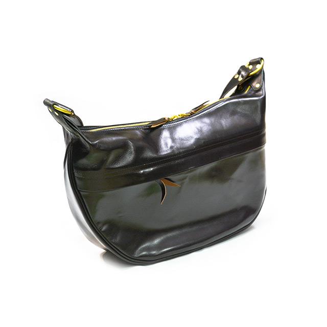 全2色【INCEPTION/インセプション】「Horse Hide Banana Bag”LARGE”/ホースハイドバナナバッグ”ラージ”」(IPHSB-08)(アメカジ/馬革/ハーレー/ウルフパック)の画像