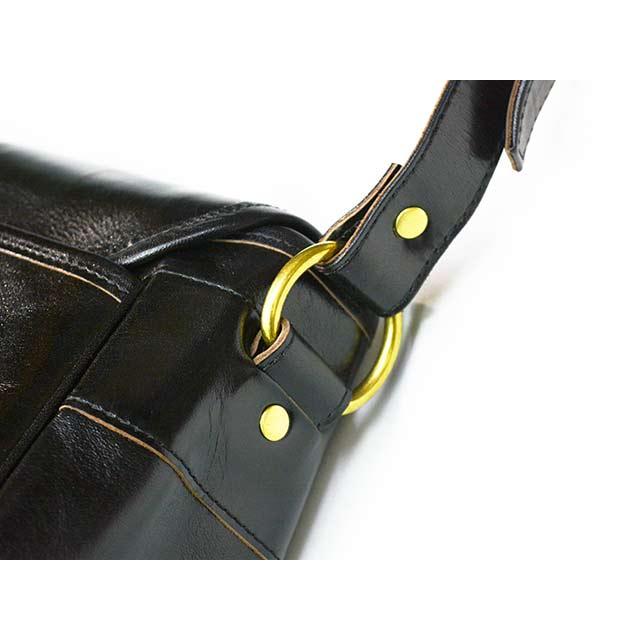 全2色【INCEPTION/インセプション】「Horse Hide Mail Bag”MEDIUM