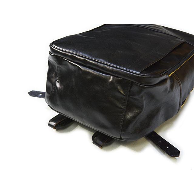 【INCEPTION/インセプション】「Horse Hide Backpack/ホースハイドバックパック」(IPHSB-12)(アクセルカンパニー/アメカジ/レザー/馬革/プレゼント/WOLF PACK)の画像