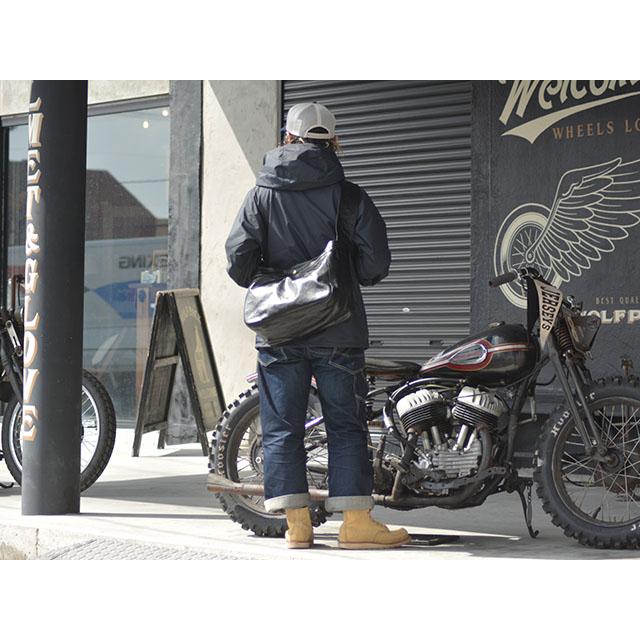 INCEPTION/インセプション】「Horse Hide Newspaper Bag/ホースハイド