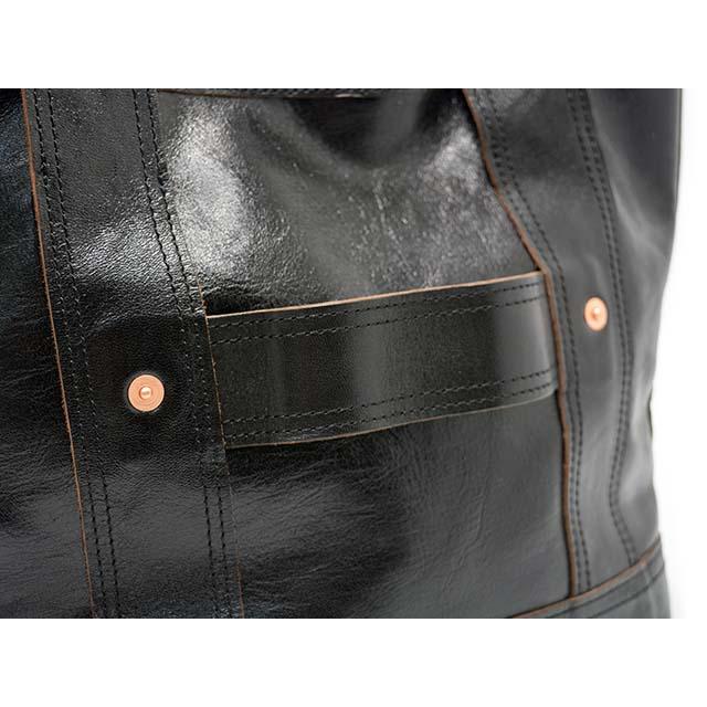 【INCEPTION/インセプション】「Horse Hide Coal Bag”Small”/ホースハイドコールバッグ”スモール”」(IPHSB-17)(アクセルカンパニー/アメカジ/ウルフパック)の画像
