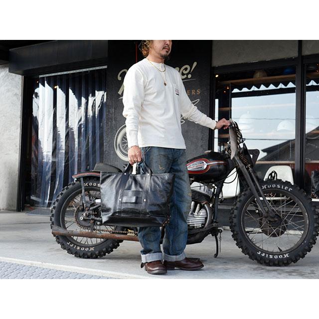 INCEPTION/インセプション】「Horse Hide Coal Bag”Large”/ホース