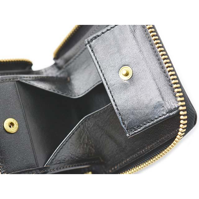 全2色【INCEPTION/インセプション】「Horse Hide Round Short Wallet