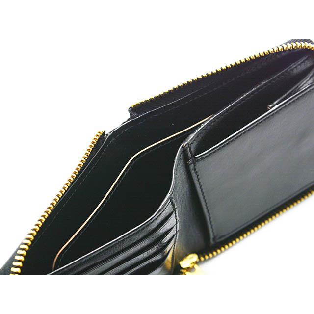 全2色【INCEPTION/インセプション】「Horse Hide Round Short Wallet