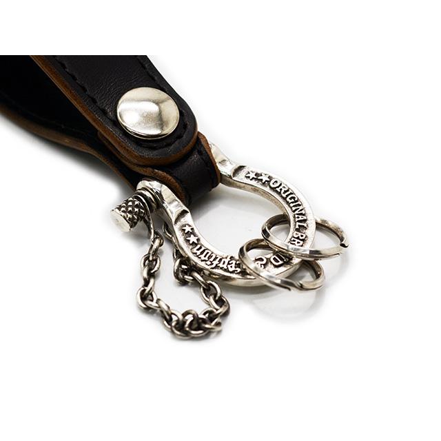 全2色【INCEPTION/インセプション】「Horse Butt Leather Shackle Key Holder”SILVER PLATING”/ホースバットレザーシャックルキーホルダー」(IPSK-05) |  | 06