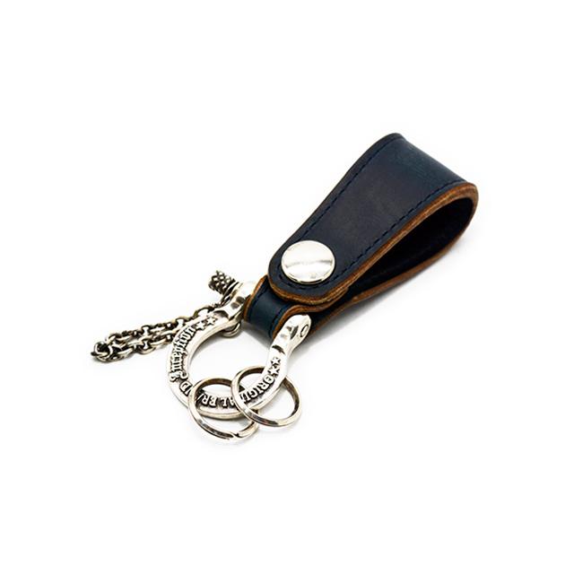 【INCEPTION/インセプション】「Chromexcel Leather Shackle Key Holder/クロムエクセルレザーシャックルキーホルダー”シルバープレイティング”」(IPSK-07) |  | 03