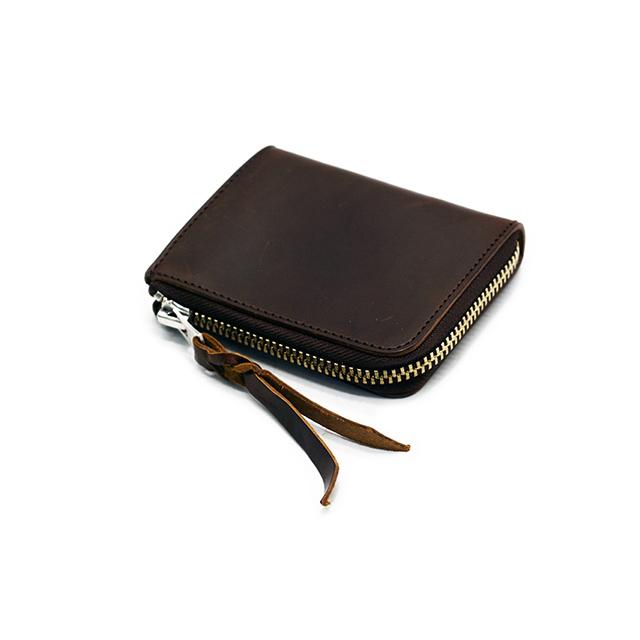 全2色【INCEPTION/インセプション】「Horse Butt Leather L.Fastener