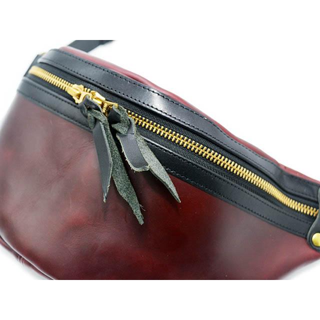 全3色【INCEPTION/インセプション】「Chromexcel Leather Fanny Pack/クロムエクセルレザーファニーパック」(IPCEB-02)(アメカジ/レザー/バッグ/ウルフパック) |  | 05