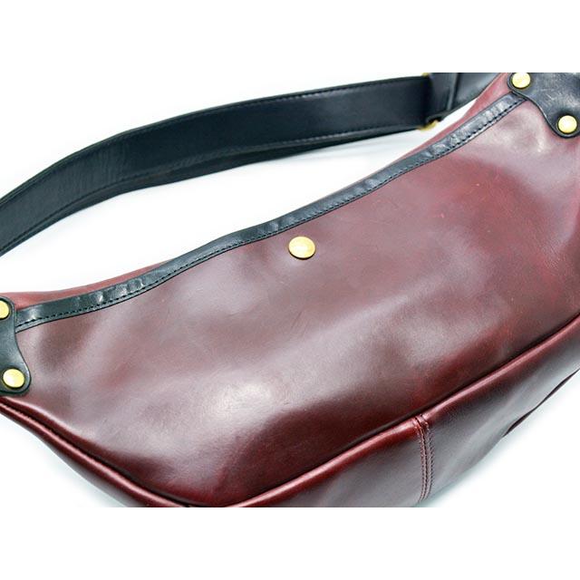 全2色【INCEPTION/インセプション】「Chromexcel Leather Fanny Pack/クロムエクセルレザーファニーパック」(IPCEB-02)(アメカジ/レザー/バッグ/ウルフパック) |  | 06