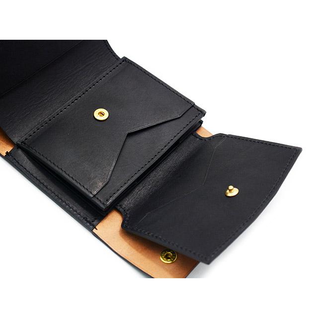 【ITUAIS /イトゥアイス】「Cavallo Mini Wallet”GUIDI Cordvan”/カバーロミニウォレット”グイディコードバン”」(アメカジ/財布/ウルフパック)の画像