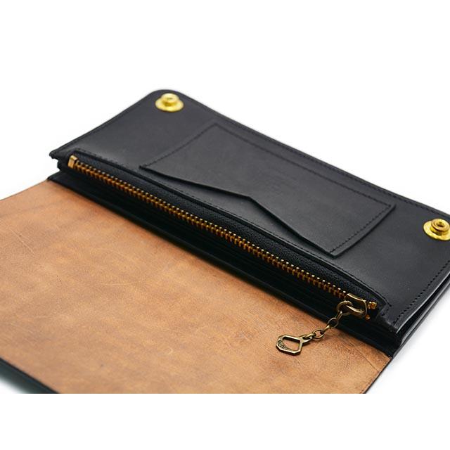 【ITUAIS /イトゥアイス】「Cavallo Trucker Wallet”GUIDI Cordvan”/カバーロトラッカーウォレット”グイディコードバン”」(アメカジ/財布/ウルフパック)の画像