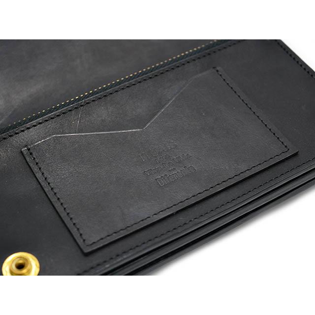 ITUAIS /イトゥアイス】「Cavallo Trucker Wallet”GUIDI HorseButt
