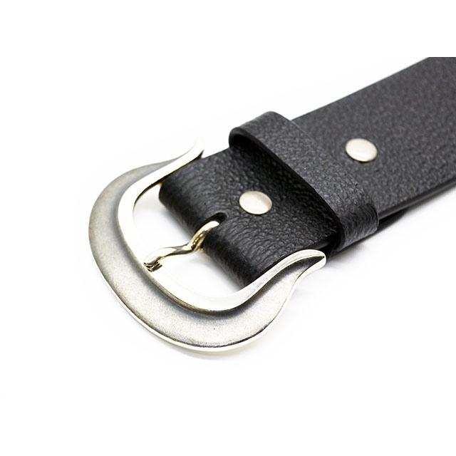 【Jango/ジャンゴ】×【METAL JACKET/メタルジャケット】「45 Width Buckle&Leather Belt/45ワイズバックル&レザーベルト」(JB-01LB)の画像