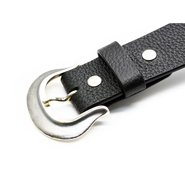 【Jango/ジャンゴ】×【METAL JACKET/メタルジャケット】「35 Width Buckle&Leather Belt/35ワイズバックル&レザーベルト」(JB-02LB)の画像