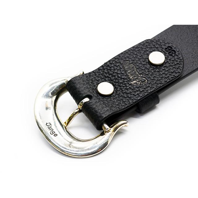 【Jango/ジャンゴ】×【METAL JACKET/メタルジャケット】「35 Width Buckle&Leather Belt/35ワイズバックル&レザーベルト」(JB-02LB)の画像