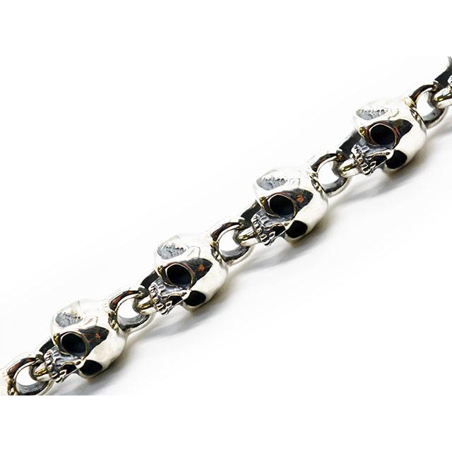 【Jango/ジャンゴ】「Bracelet-10/ブレスレット-10」(JBR-10)(GERUGA/ゲルガ/LOST CONTROL/ロストコントロール/ハーレー/WOLF PACK/ウルフパック)の画像