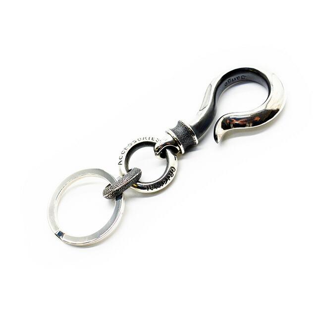 【Jango/ジャンゴ】「Key Holder-09/キーホルダー-09」(JKH-09)(Silver925/GERUGA/ゲルガ/LOST CONTROL/ロストコントロール/ハーレー/WOLF PACK/ウルフパック)の画像