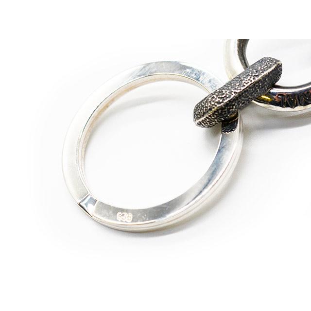 【Jango/ジャンゴ】「Key Holder-09/キーホルダー-09」(JKH-09)(Silver925/GERUGA/ゲルガ/LOST CONTROL/ロストコントロール/ハーレー/WOLF PACK/ウルフパック)の画像