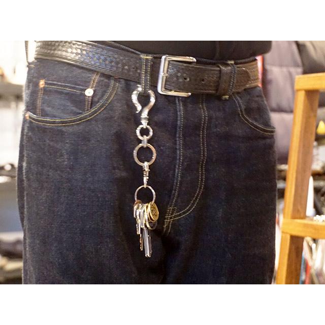【Jango/ジャンゴ】「Key Holder-09/キーホルダー-09」(JKH-09)(Silver925/GERUGA/ゲルガ/LOST CONTROL/ロストコントロール/ハーレー/WOLF PACK/ウルフパック)の画像