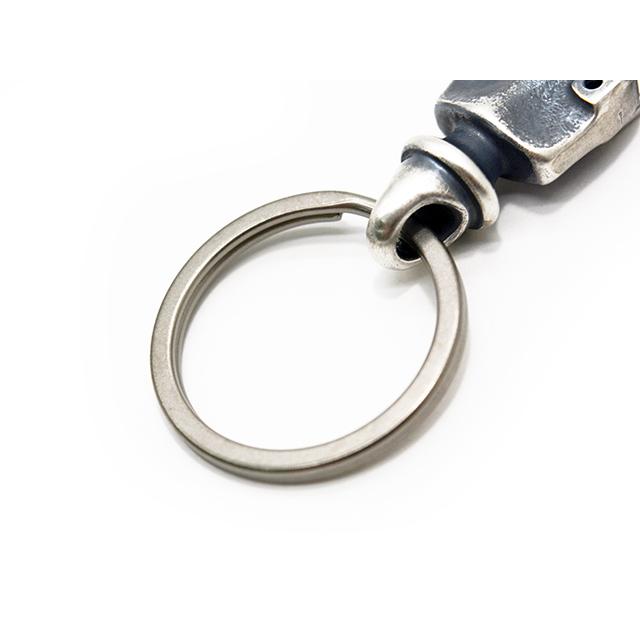 【Jango/ジャンゴ】「Key Holder-19/キーホルダー-19」(JKH-19)(Silver925/GERUGA/ゲルガ/ハーレー/プレゼント/シルバー/アクセサリー/アメカジ/ウルフパック)の画像
