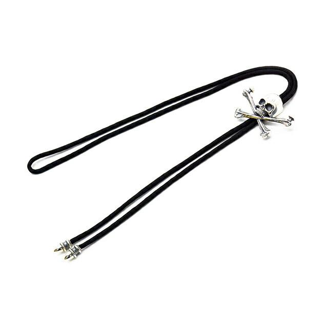 【Jango/ジャンゴ】「Cross Bone Skull Loop Tie/クロスボーンスカルループタイ」(JNT-14)(GERUGA/ゲルガ/LOST CONTROL/ロストコントロール/ウルフパック)の画像