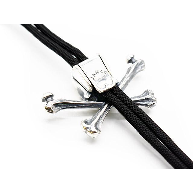 【Jango/ジャンゴ】「Cross Bone Skull Loop Tie/クロスボーンスカルループタイ」(JNT-14)(GERUGA/ゲルガ/LOST CONTROL/ロストコントロール/ウルフパック)の画像