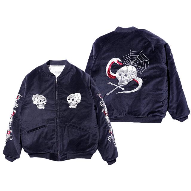 JELADO”PRODUCT”/ジェラード】2025AW「Skull Snake Souvenir Jacket