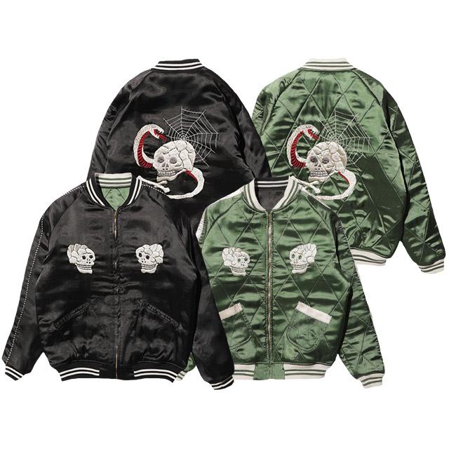 全2色【JELADO/ジェラード】2026AW「Skull Snake Souvenir Jacket