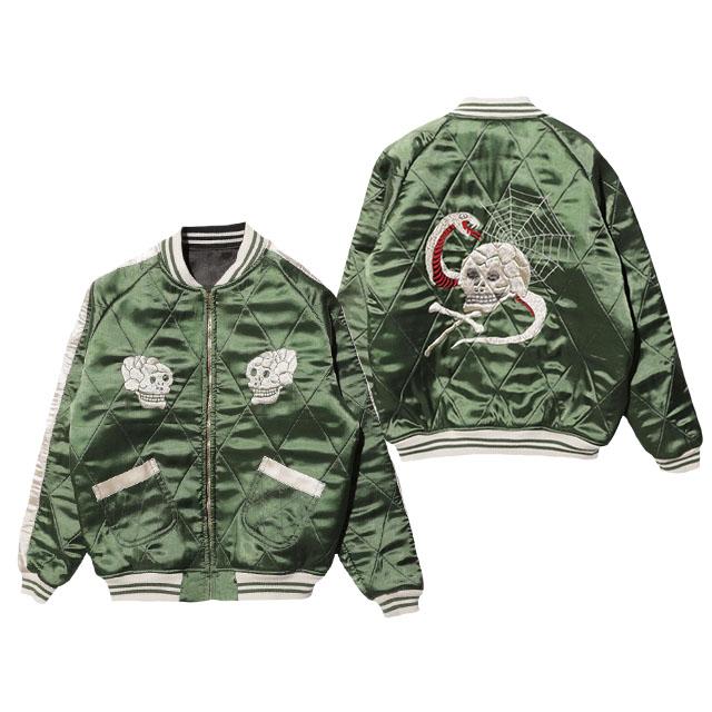 全2色【JELADO/ジェラード】2026AW「Skull Snake Souvenir Jacket