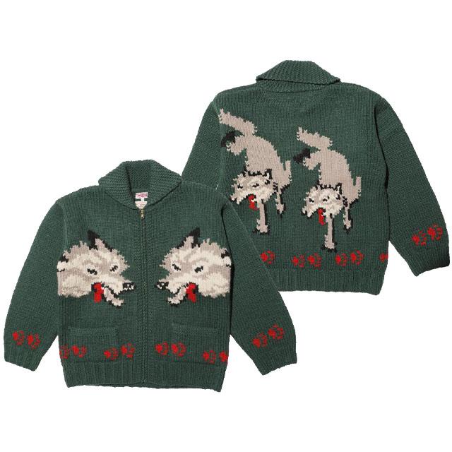 DESCENDANT SPYHOP カウチン L相当 新品 全2色【JELADO/ジェラード】2026AW「Cowichan Style Sweater”WOLF