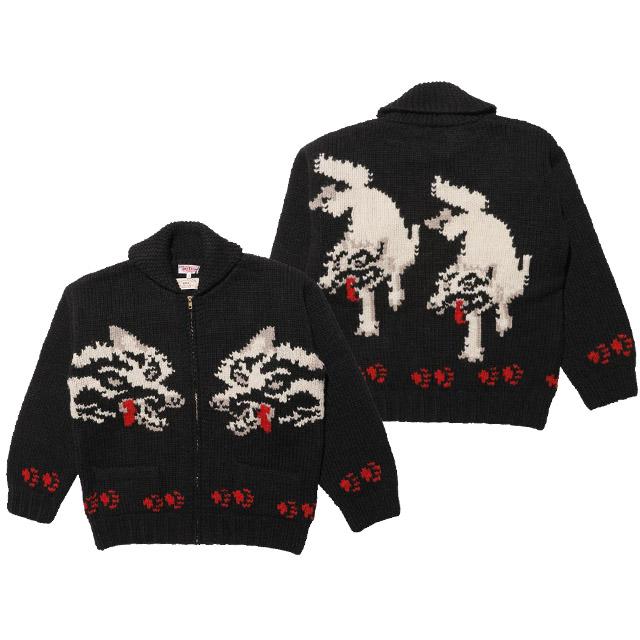 全2色【JELADO/ジェラード】2026AW「Cowichan Style Sweater”WOLF