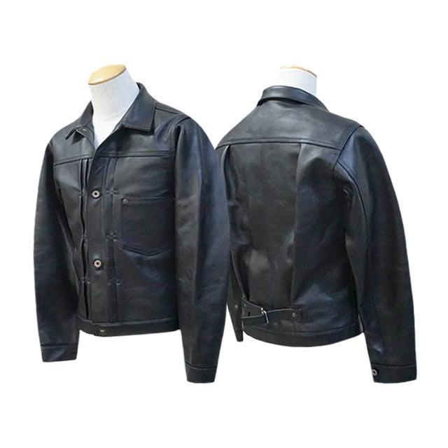サモエド レザージャケット 11SHOP97黒色のハートデザインレザージャケット | citron elegant